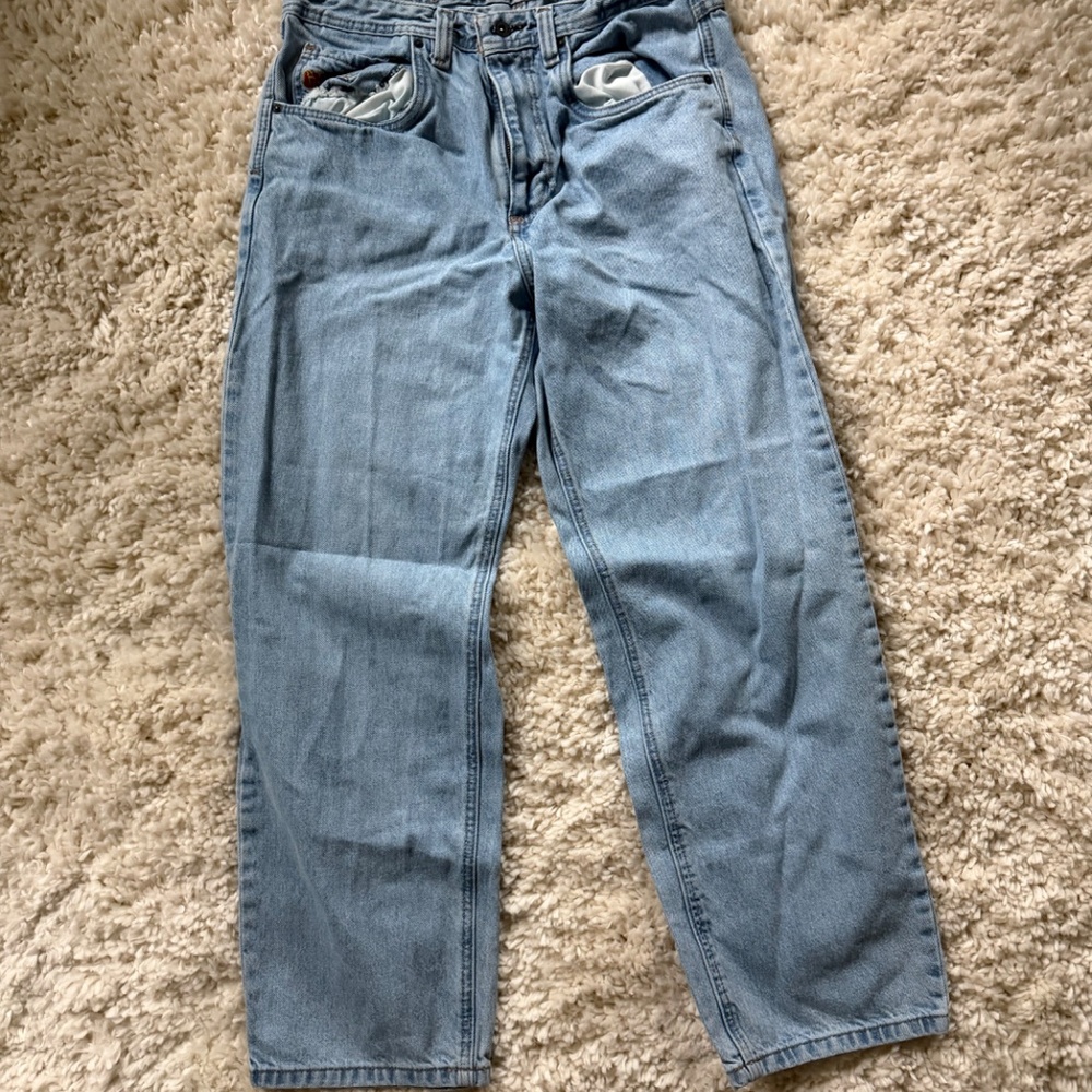 Classic straight-leg Empyre streetwear, casual, comfy Light Blue Straight Leg Je - Picture 3 of 7